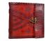 Vintage Handmade Embossed Leather Journal C-Lock Leather Journal Diary 